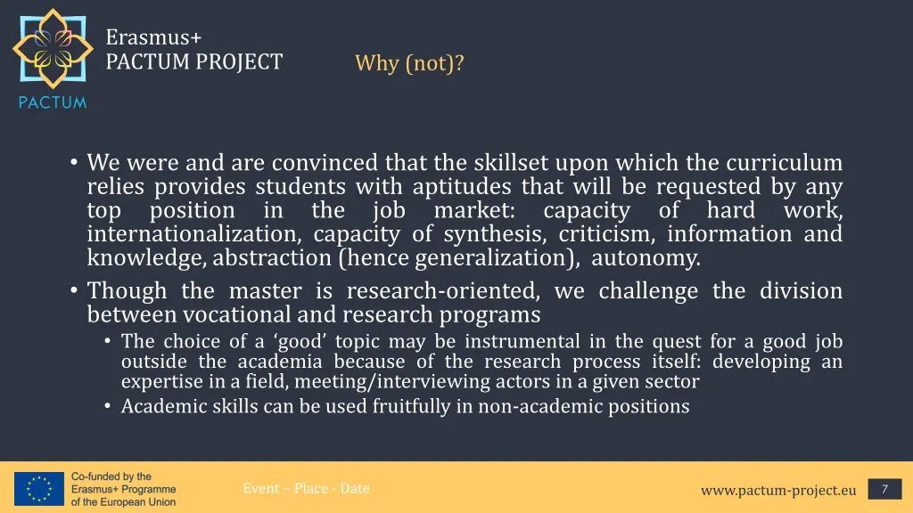 erasmus pactum project 6