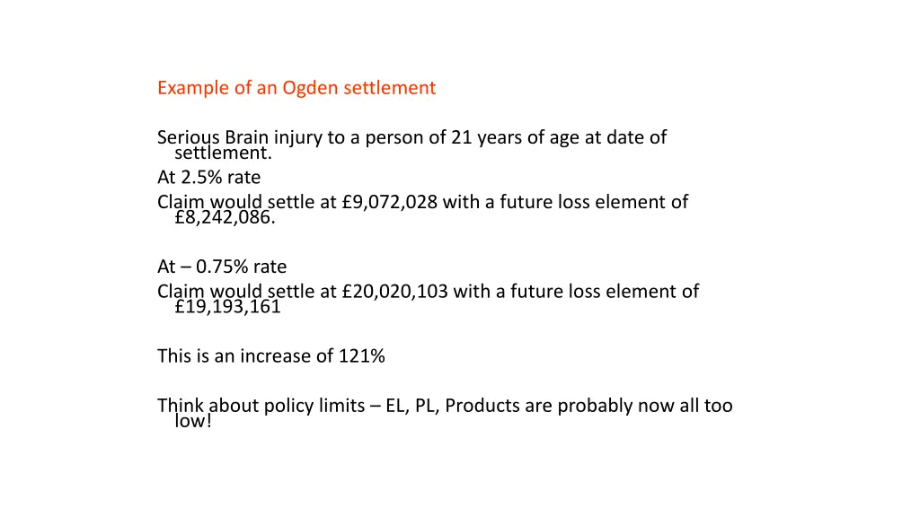 example of an ogden settlement