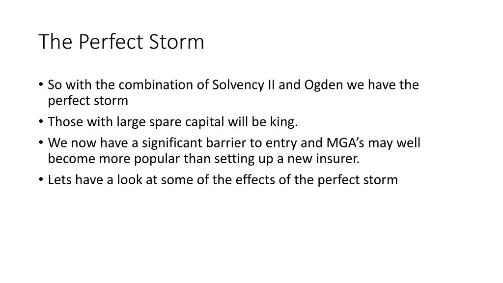 the perfect storm