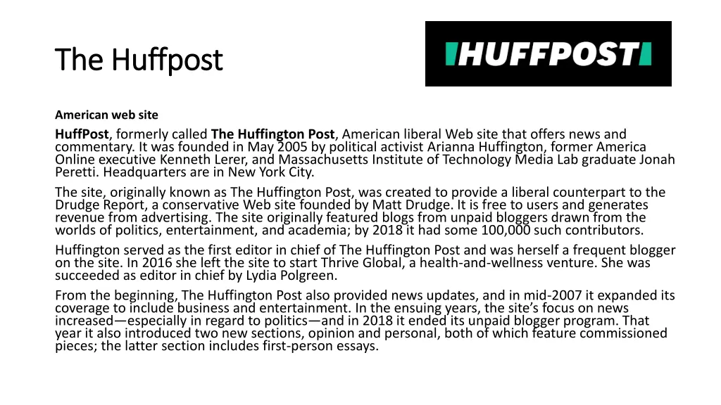 the the huffpost huffpost