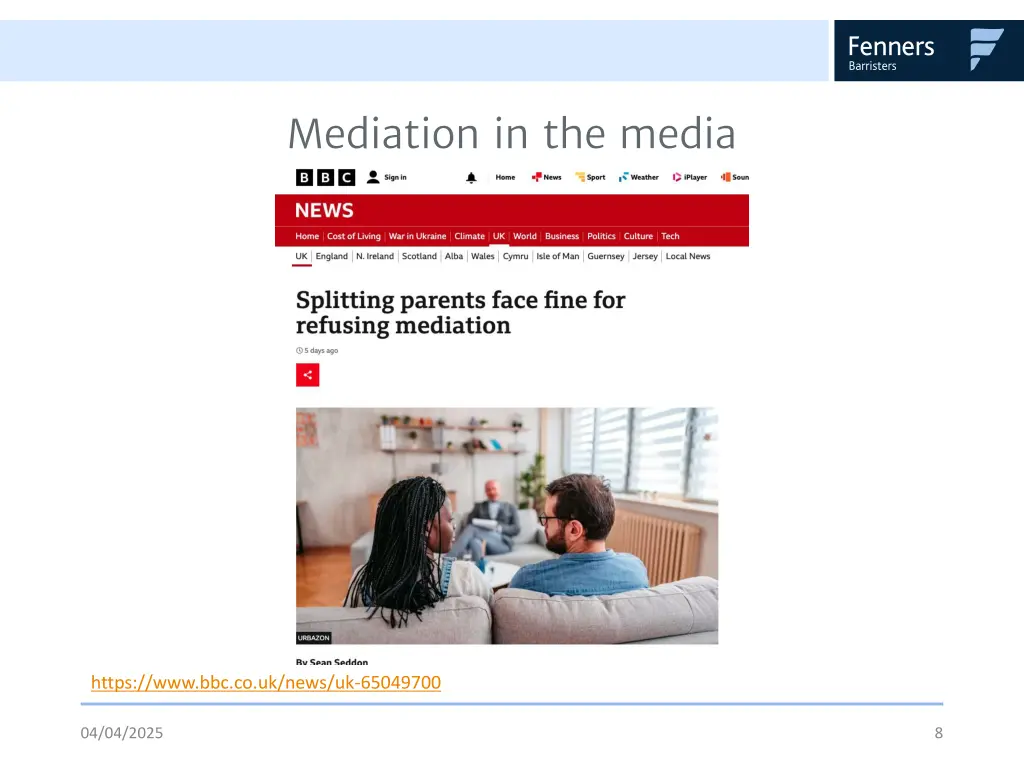 mediation in the media