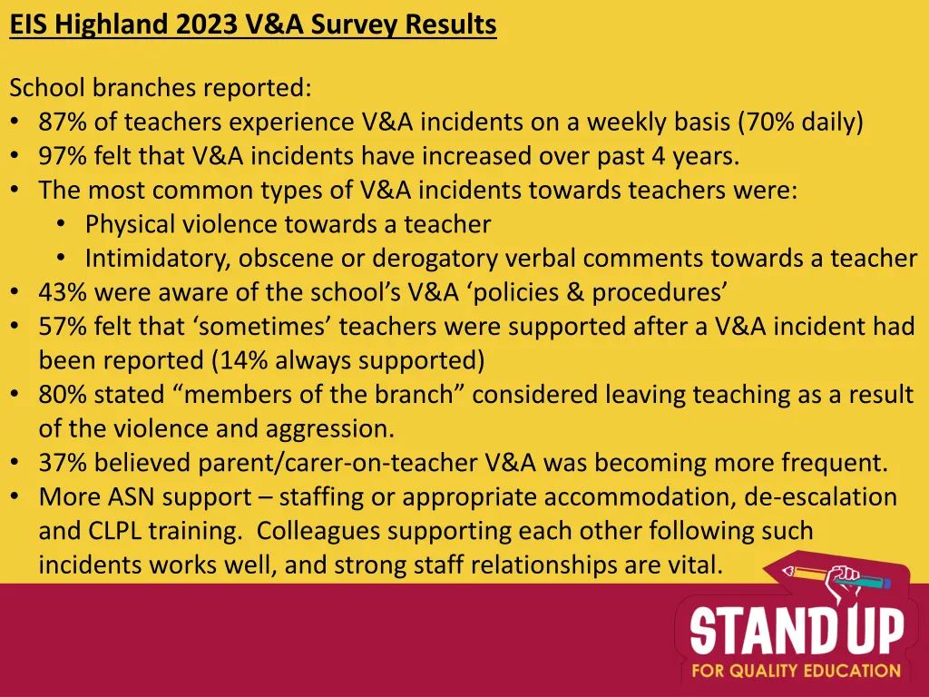 eis highland 2023 v a survey results