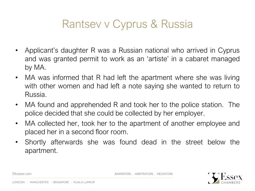 rantsev v cyprus russia