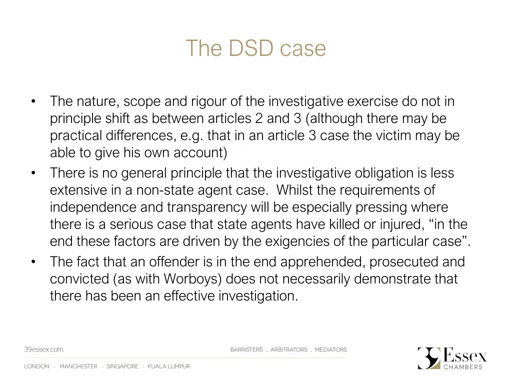the dsd case 2