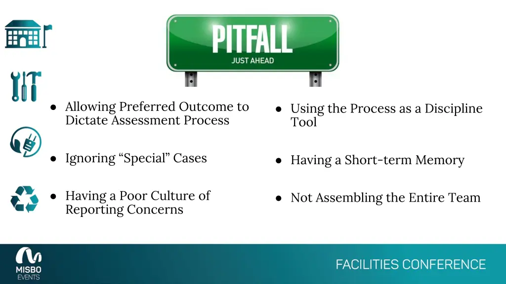 allowing preferred outcome to dictate assessment