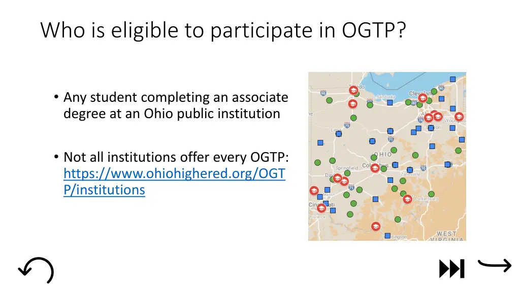 who is eligible to participate in ogtp