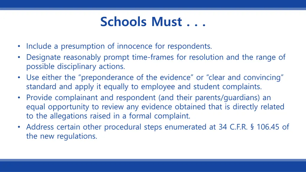 schools must 1
