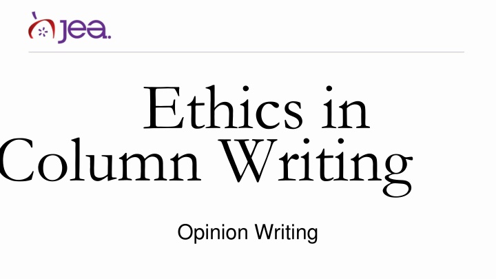 ethics in