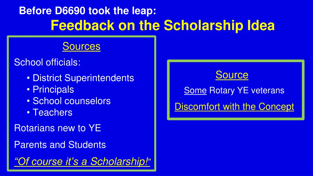 before d6690 took the leap feedback