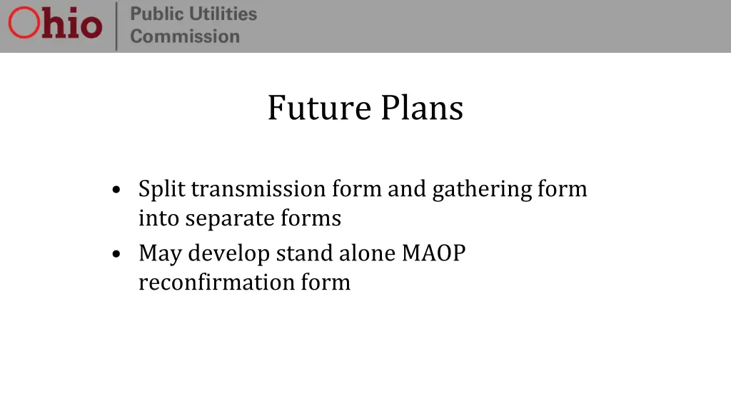 future plans