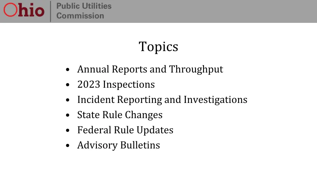 topics