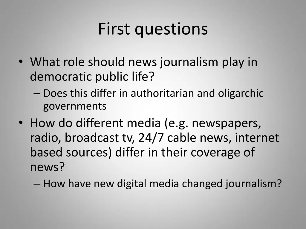 first questions 4