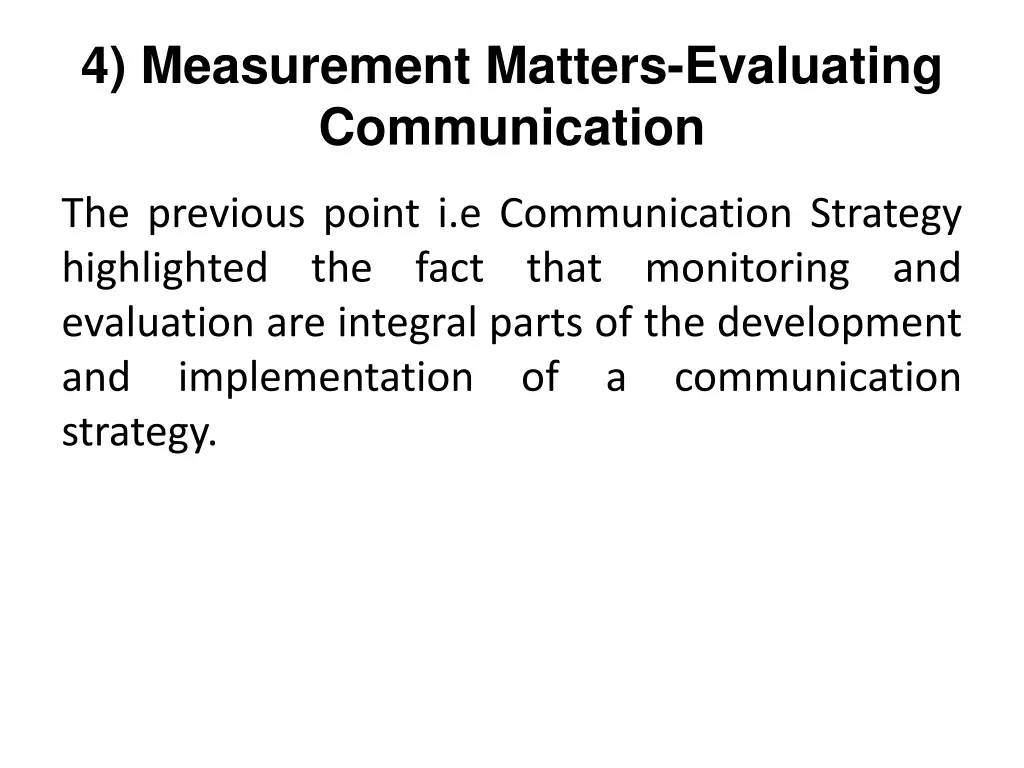 4 measurement matters evaluating communication