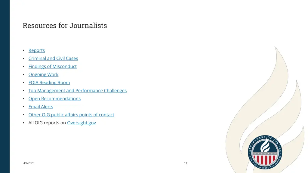 resources for journalists