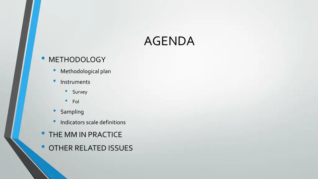 agenda