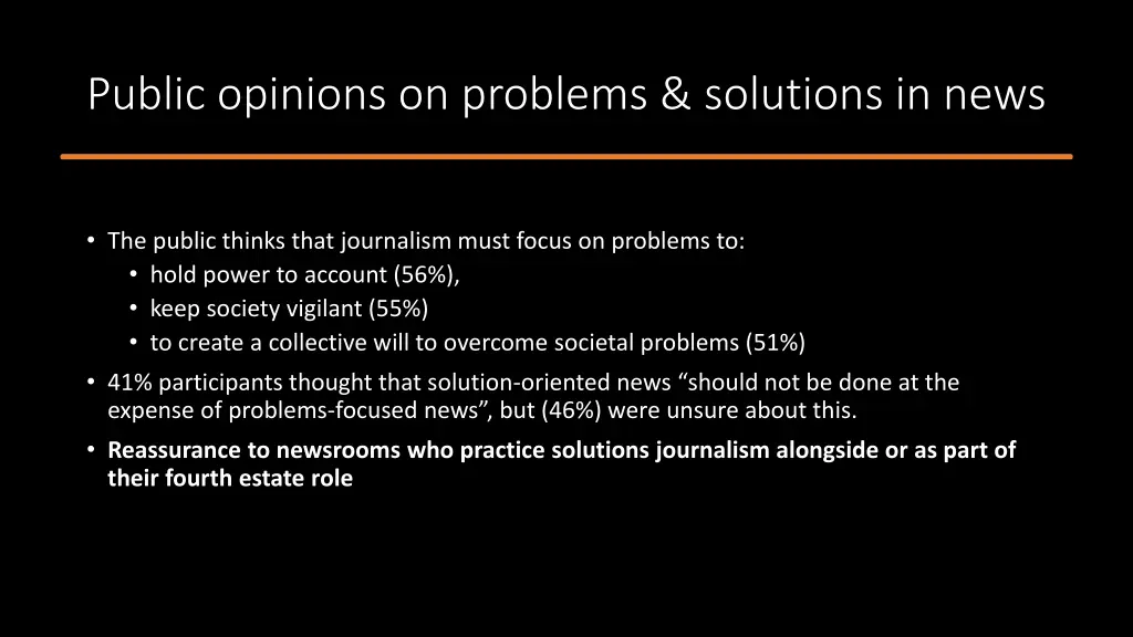 public opinions on problems solutions in news