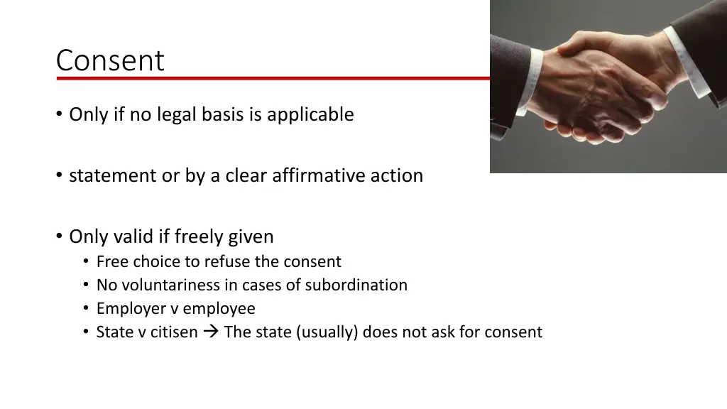 consent