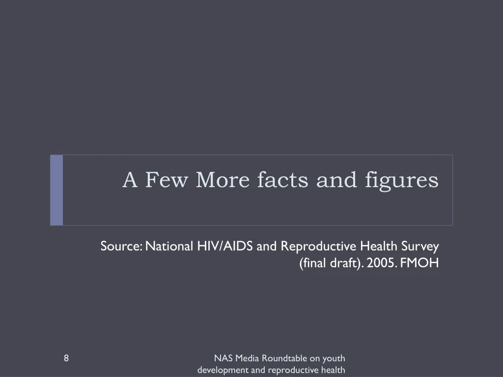 a few more facts and figures