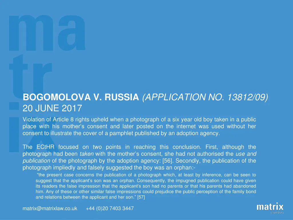 bogomolova v russia application no 13812