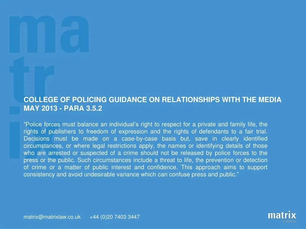 college of policing guidance on relationships