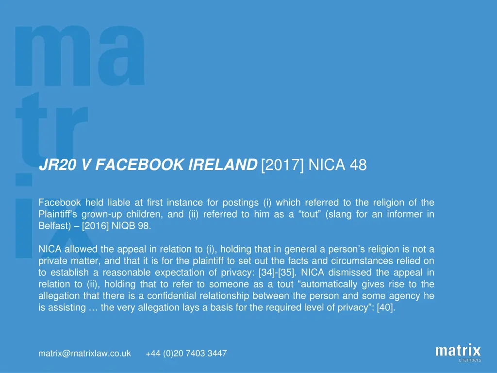jr20 v facebook ireland 2017 nica 48 1