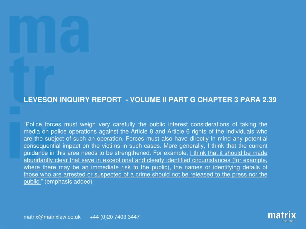 leveson inquiry report volume ii part g chapter