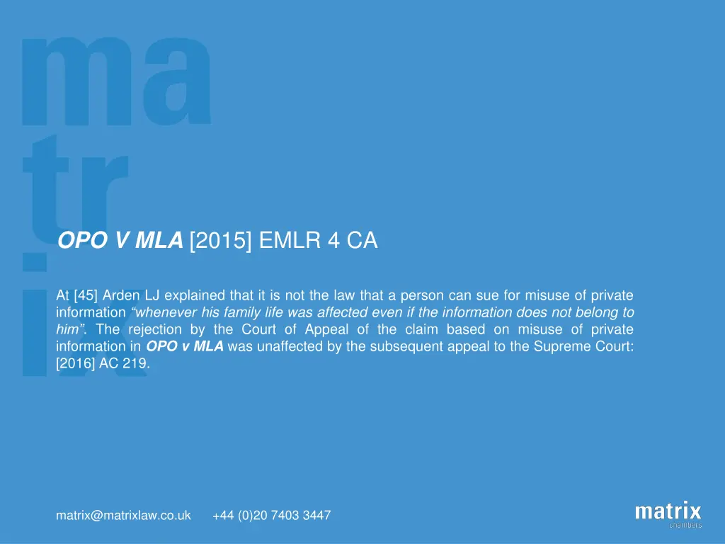 opo v mla 2015 emlr 4 ca