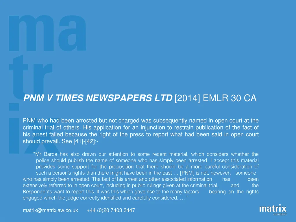pnm v times newspapers ltd 2014 emlr 30 ca