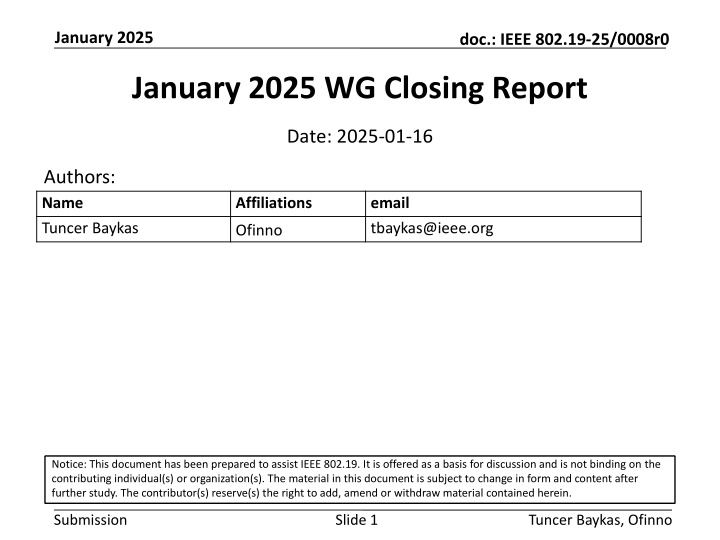 january 2025