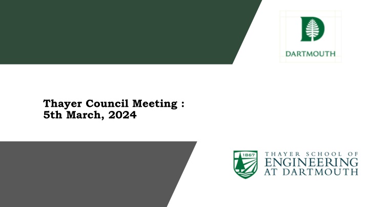 thayer council meeting 5th march 2024