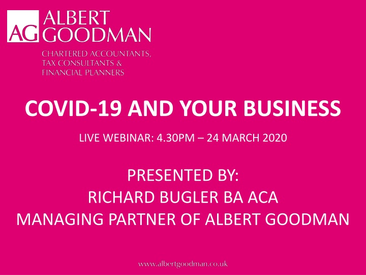 covid 19 and your business