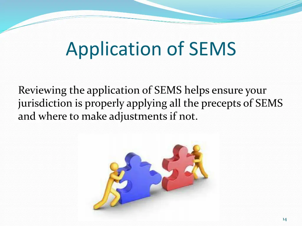 application of sems