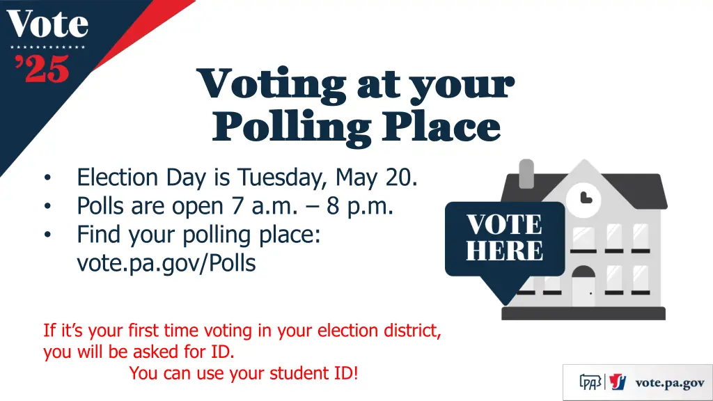 voting at your voting at your polling place