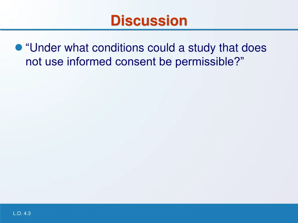 discussion