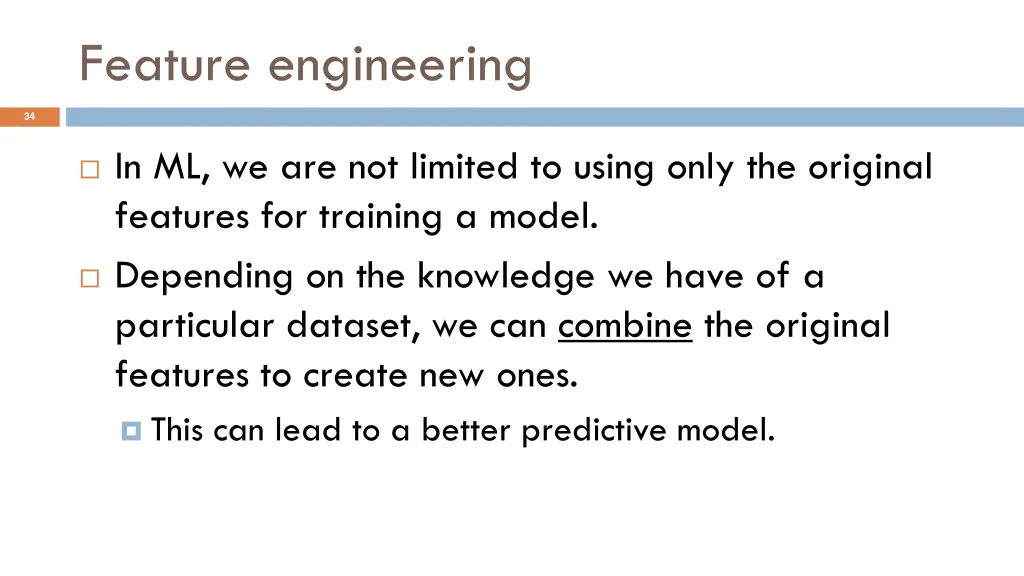 feature engineering