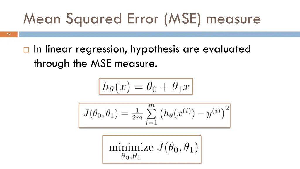 mean squared error mse measure