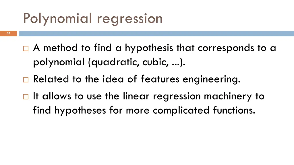 polynomial regression 1