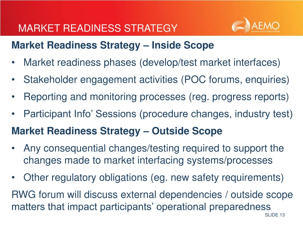 market readiness strategy