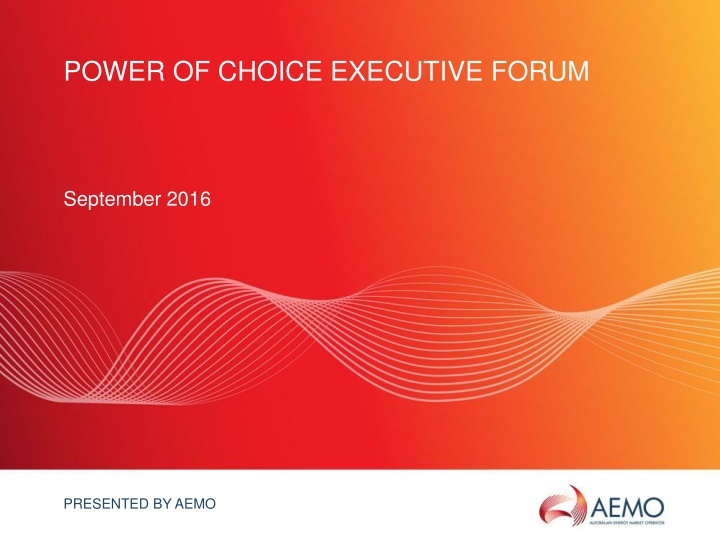 power of choice executive forum