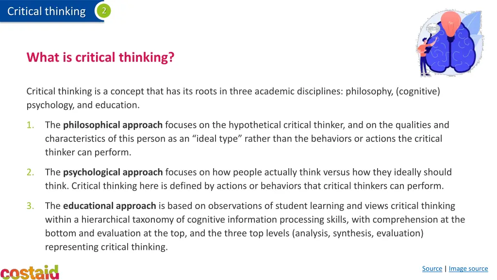 critical thinking 1