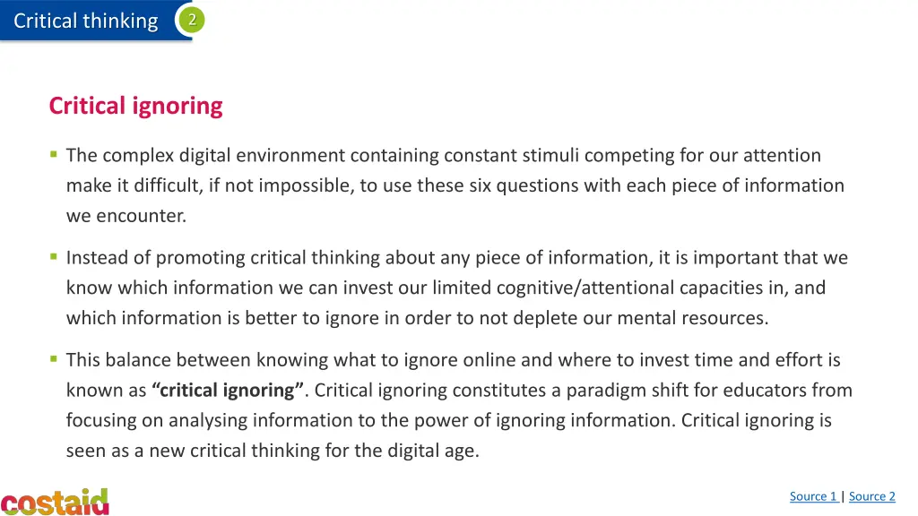 critical thinking 7