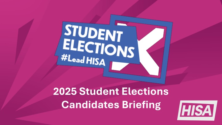 2025 student elections candidates briefing