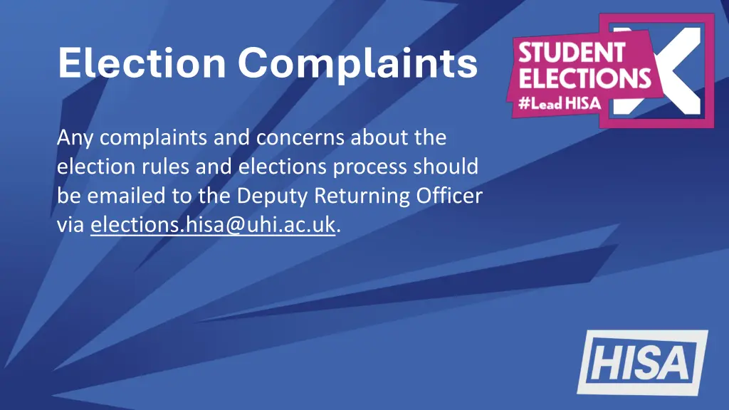 election complaints 1