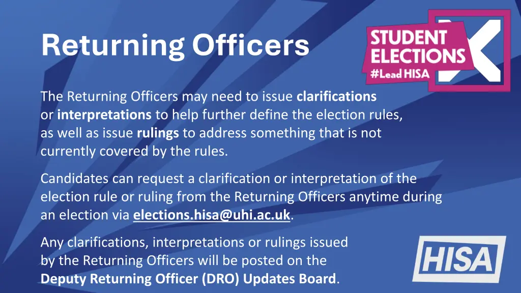 returning officers 1