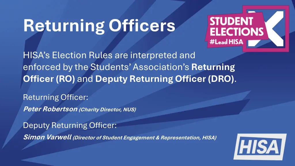 returning officers