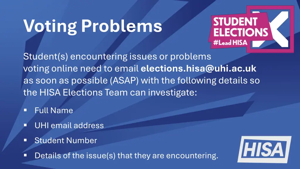 voting problems