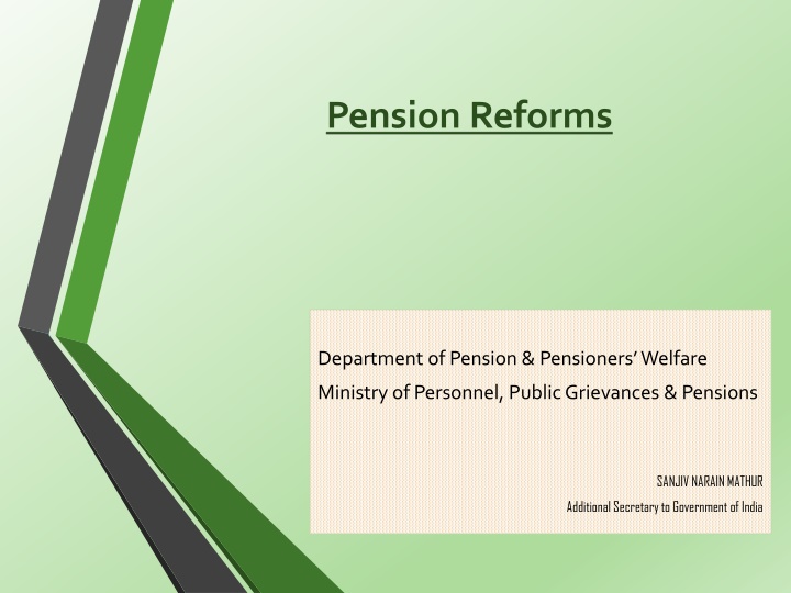 pension reforms