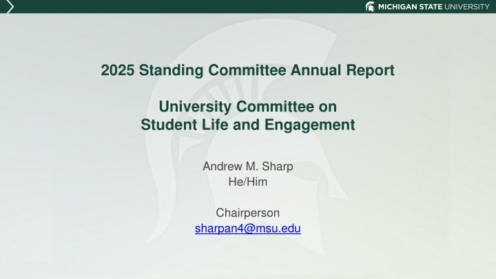 2025 standing committee annual report