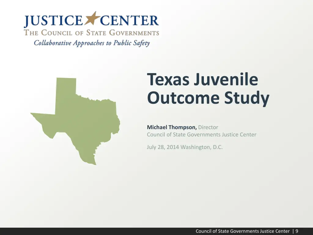 texas juvenile outcome study
