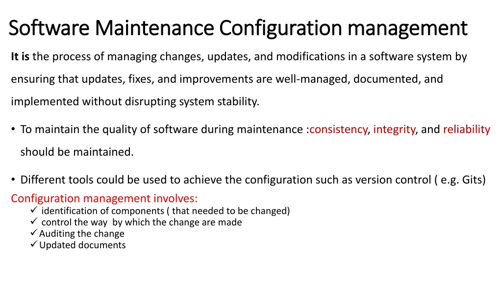 software maintenance software maintenance 1